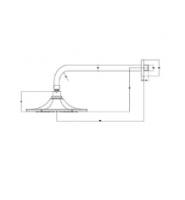 Washington Concealed Thermostatic Valve Triple Outlet - RAK Ceramics 