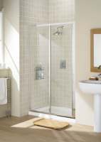 Lakes 1800mm Over Bath Double Sliding Bath Screen