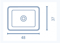 Frontline_Self_Square_Countertop_Basin,_FO5076_Specification_1.PNG