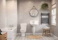 Series 600 Back to Wall Toilet, Frontline Bathrooms