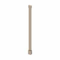 Abacus Wetroom Glass Designer Ceiling Support Arm 600mm Brushed Nickel