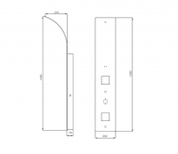 Shower Panel Curve Neo by Jaquar