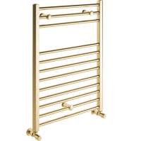 Gressingham Ladder Radiator 500 x 800mm - Brushed Brass