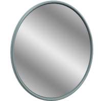 Havanna 550 x 550mm Round Mirror - Sea Green Ash