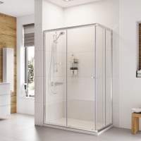 Haven6 800mm x 900mm Corner Entry Shower Enclosure