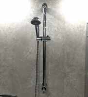 600mm Grab Bar, Shower Head And Slide Rail Combo Kit - Croydex