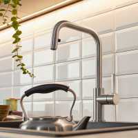 Blanco Linus S PVD Steel Kitchen Tap -  526242