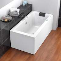 Fonte 1500 x 750mm Water System Whirlpool Bath - Jaquar 