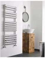 Kartell Ohio 800 x 500mm Stainless Steel Towel Rail    