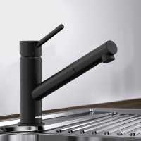 Blanco Candor S Brushed Steel Kitchen Tap - 523121