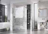 900mm Walk In Shower Screen - Nuie 