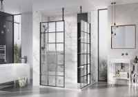 Aquadart 1200mm Wetroom 10 Shower Screen