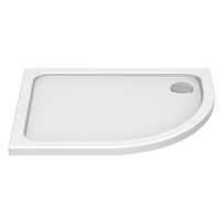 Kudos Kstone 1000 x 900mm Left Hand Offset Quadrant Shower Tray