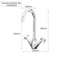 Skara Lever Contract - Mono Kitchen Sink Tap - Highlife