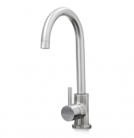 Elera Monobloc Kitchen Sink Mixer Tap - Brushed Nickel