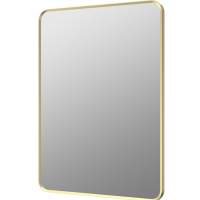 Kaiya 600 x 800mm Rectangle Mirror - Brushed Brass