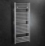 Zehnder Klaro 1148 x 450 Towel Radiator - Titane