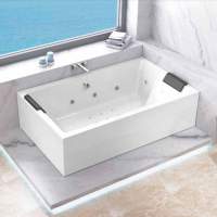 Kubix Prime 1800 x 1100mm Combi System Whirlpool Bath by Jaquar