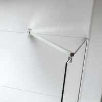 Abacus Telescopic Wetroom Glass to Glass Support Arm 