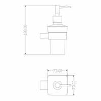 Replacement Soap Dispenser Pump - Inda