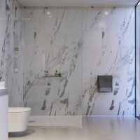 White Galaxy Showerwall Panels