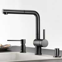 Francis Pegler Boiling Water Kitchen Tap - Black