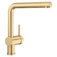 Blanco Linus Satin Gold Kitchen Tap -  526683