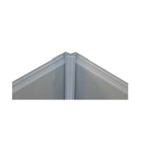 Lustrolite Aluminium Edge Cap Profile