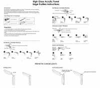 Lustrolite Kitchen Installation Kit - LUAP-10-0010