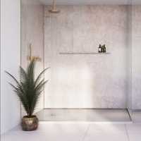 Grey Metro Tile Effect 3mm Wall Panels by Multipanel