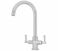 Dual-Lever Monobloc Kitchen Mixer Tap - Nuie