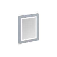 Burlington 60cm x 75cm Grey Illuminated Framed Mirror