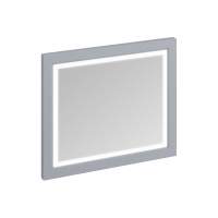 Burlington 90cm x 75cm Grey Illuminated Framed Mirror