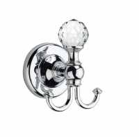 Oriental Crystal 350mm Towel Rail - Chrome, Gold or Black Chrome  - Origins Living