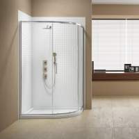 Merlyn Sublime Single Door Offset Quadrant Enclosure - 1000 x 800mm