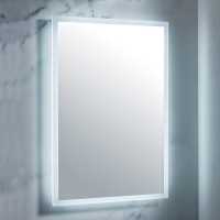 Hosta LED Bathroom Mirror with Shaver Socket - 600 x 800mm