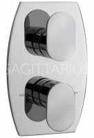 Sagittarius Metro Concealed Thermostatic Valve 2 Way Diverter