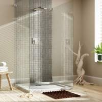 Kudos Kstone 1600 x 700mm Rectangular Anti-Slip Shower Tray - Central Waste