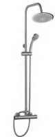 Pure Malia Round Thermostatic Bar Shower Valve 