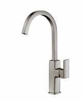 Marata Brushed Nickel Kitchen Mixer Tap - Francis Pegler Comap