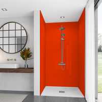 Lustrolite Rouge Red High Gloss Acrylic Bathroom Wall Panels