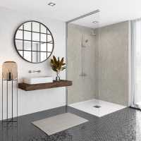 Durapanel Travertine Gloss 1200mm Duralock T&G Bathroom Wall Panel By JayLux