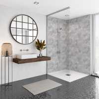 Durapanel Light Marble 1200mm Duralock T&G Bathroom Wall Panel By JayLux