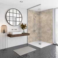 Durapanel Travertine Matt 1200mm Duralock T&G Bathroom Wall Panel By JayLux