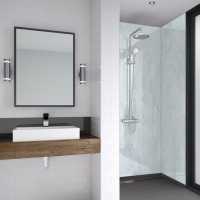 Wetwall Brushed Steel Shower Panel