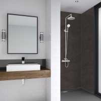 Perform Panel Warm Grey 1200mm Bathroom Wall Panels