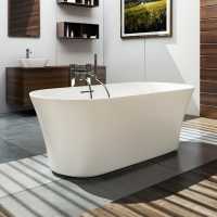 Clearwater Armonia 1550 x 750m Natural Stone Freestanding Bath