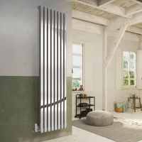 DQ Dune 1600 x 460 Stainless Steel Vertical Radiator Polished Finish