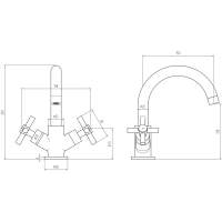 Termond Mono Basin Mixer