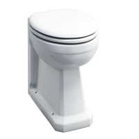 Burlington Regal Back to Wall Toilet Pan - Comfort Height